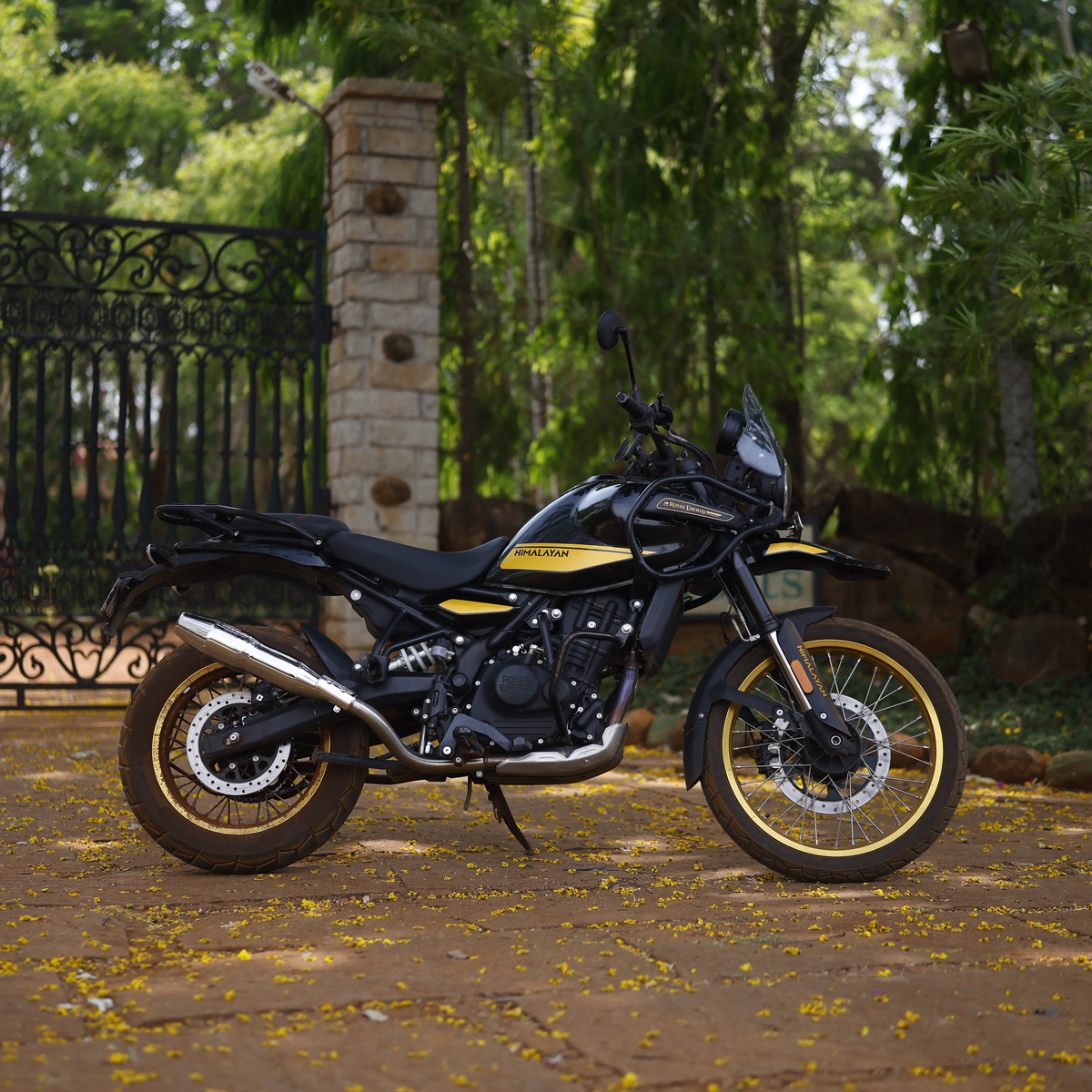 Orion Exhaust - Polish for Royal Enfield Himalayan 450