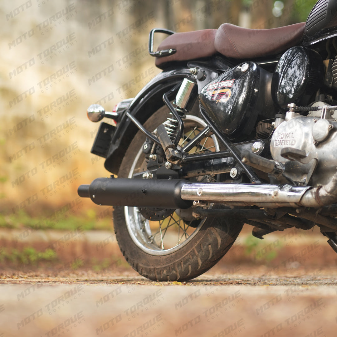 REPLICA EXHAUST FOR CLASSIC 350 REBORN (BLACK)