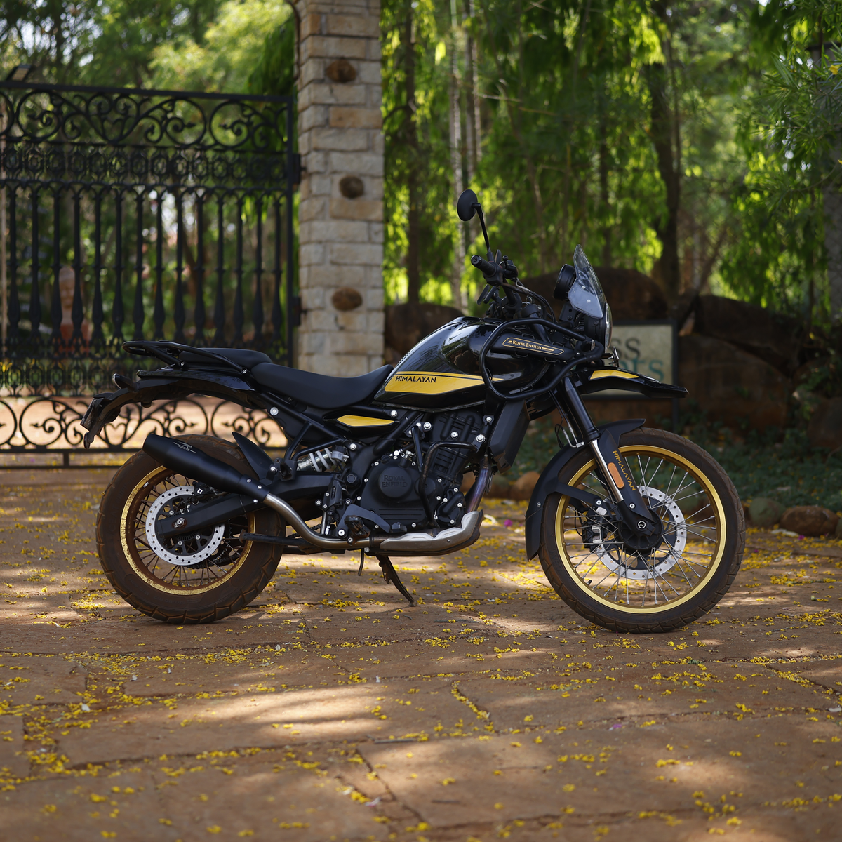 Orion Exhaust - Black for Royal Enfield Himalayan 450