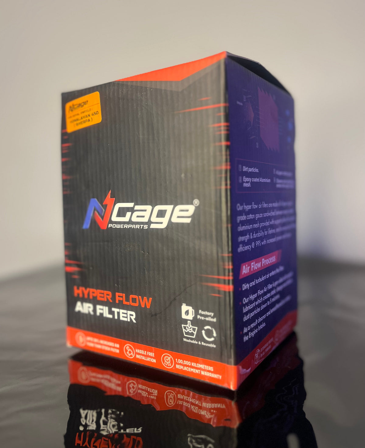 Hyper flow air filters for Yamaha R15 v3 / V4 & MT 15 - Ngage Powerparts