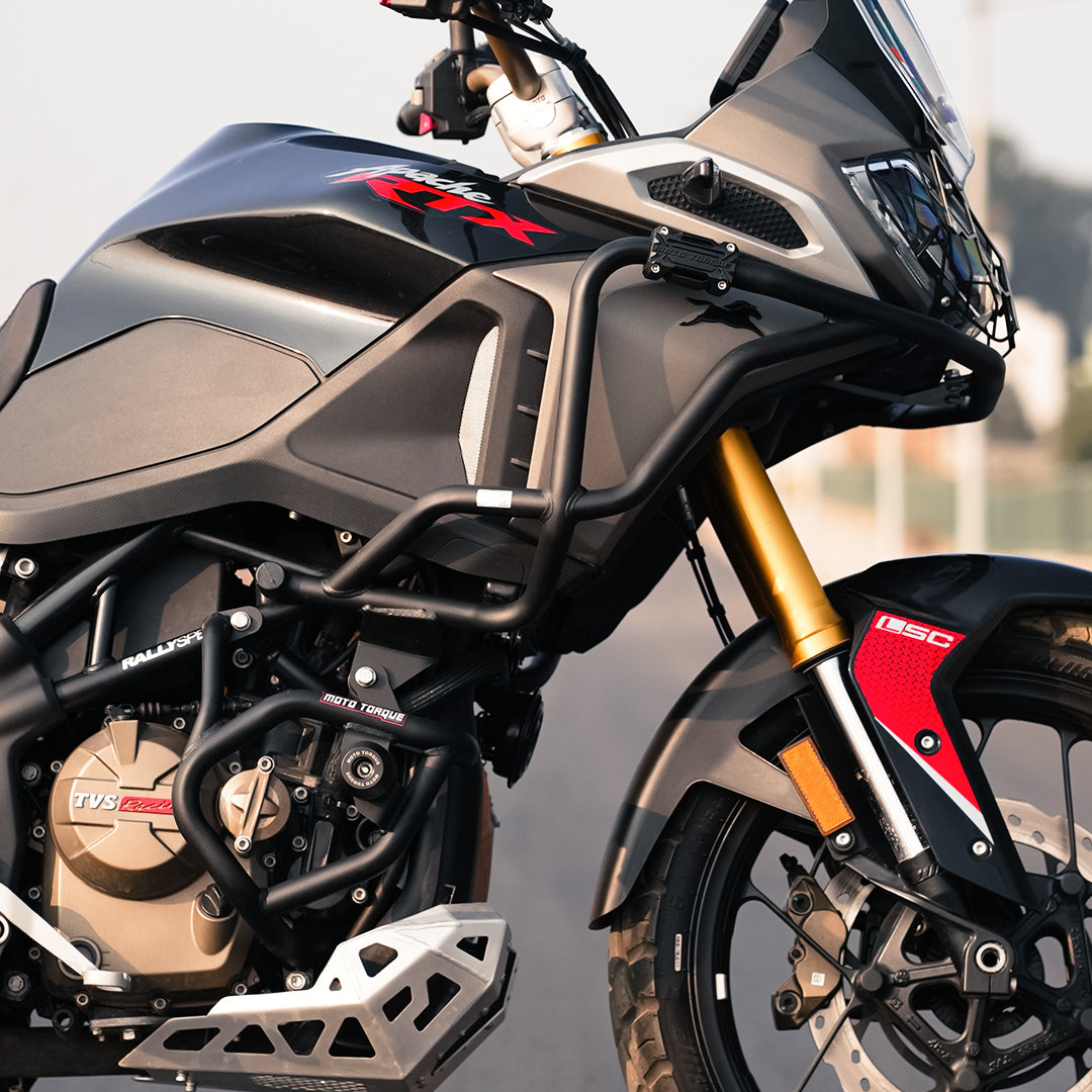 STALLION CRASH GUARD FOR TVS APACHE RTX 300