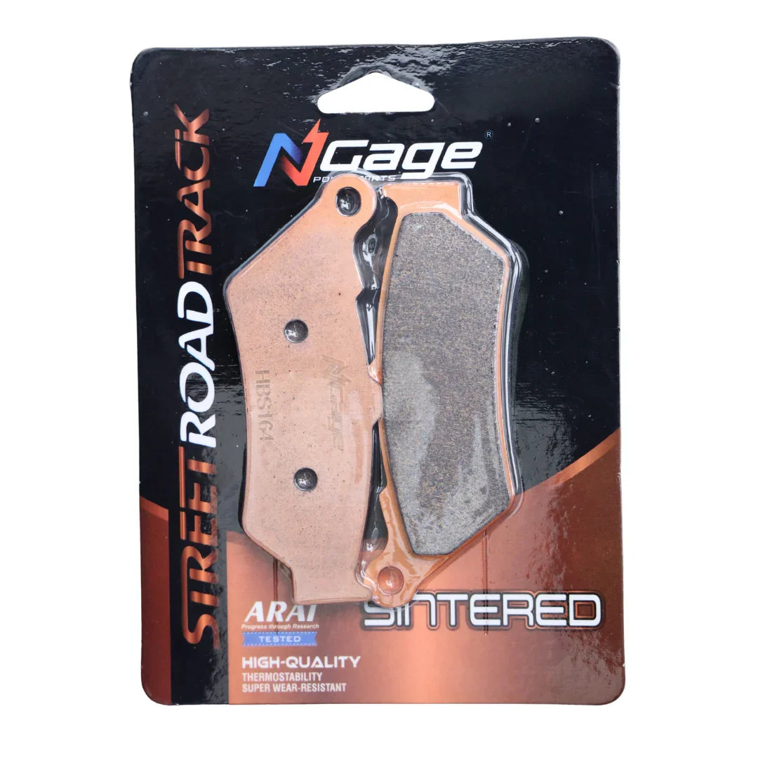 COMBO - TRIUMPH T4 | front and rear sintered brake pads | NGAGE POWERPARTS - ARAI Certified for Extreme Performance