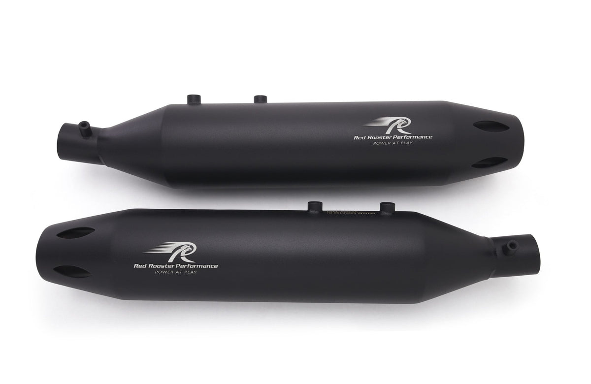 Astral Pro Exhaust for Royal Enfield Super Meteor 650 - Black Finish