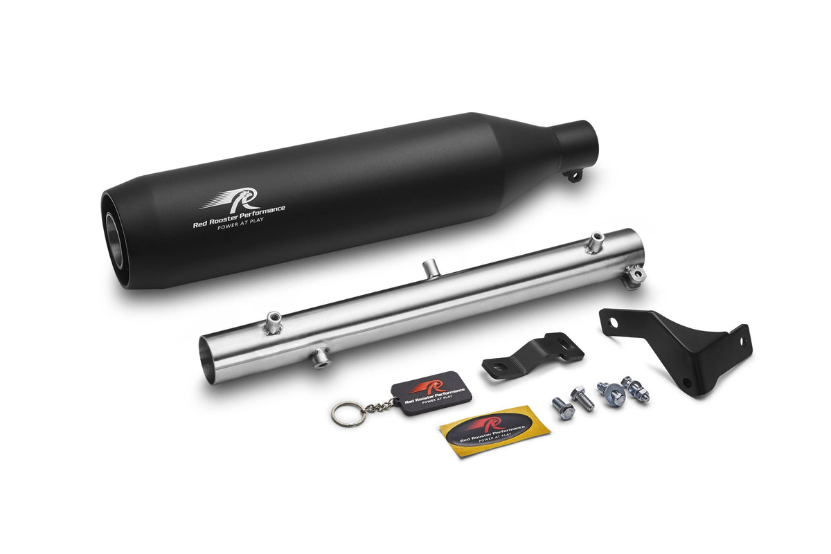 Polestar Pro Exhaust for Royal Enfield Goan Classic 350 -  Black Finish