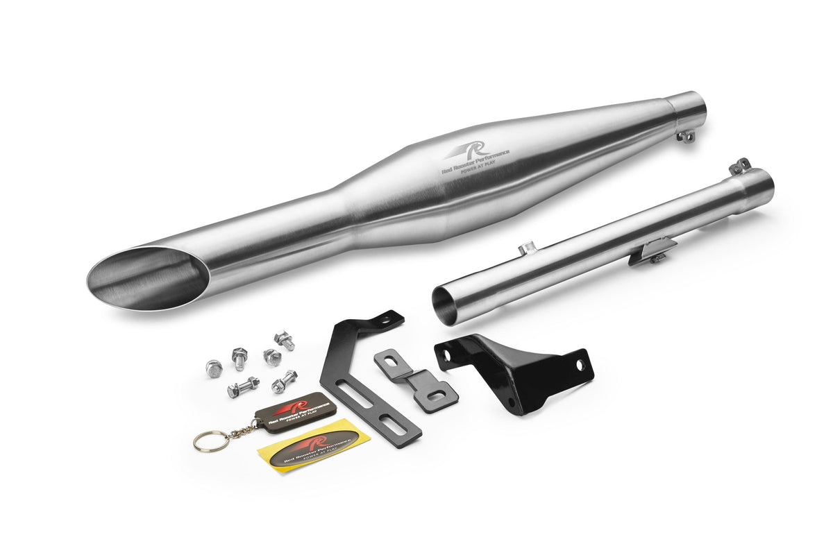 Rumbler Ace Exhaust for Royal Enfield Bullet 350 (2024–2026) - Matte Finish