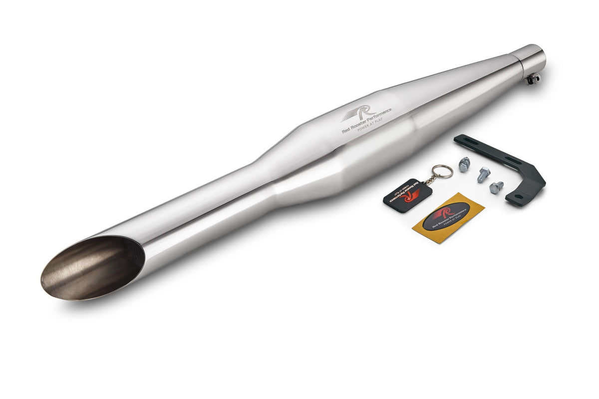 Rumbler Exhaust for Thunderbird 350X - Polish Finish