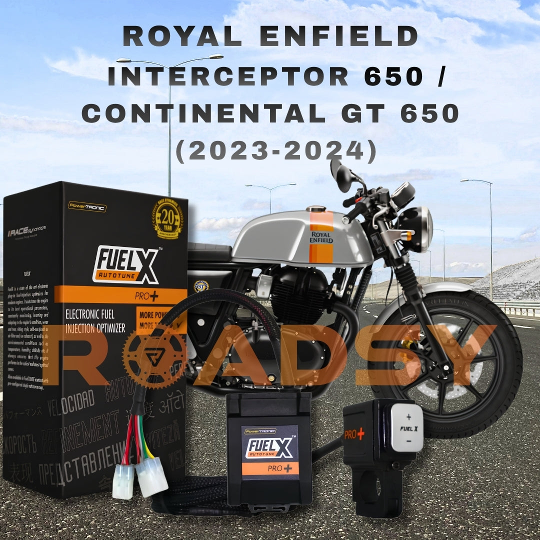 FuelX Pro+ for Royal Enfield Interceptor 650 / Continental GT 650 (2023-2024)