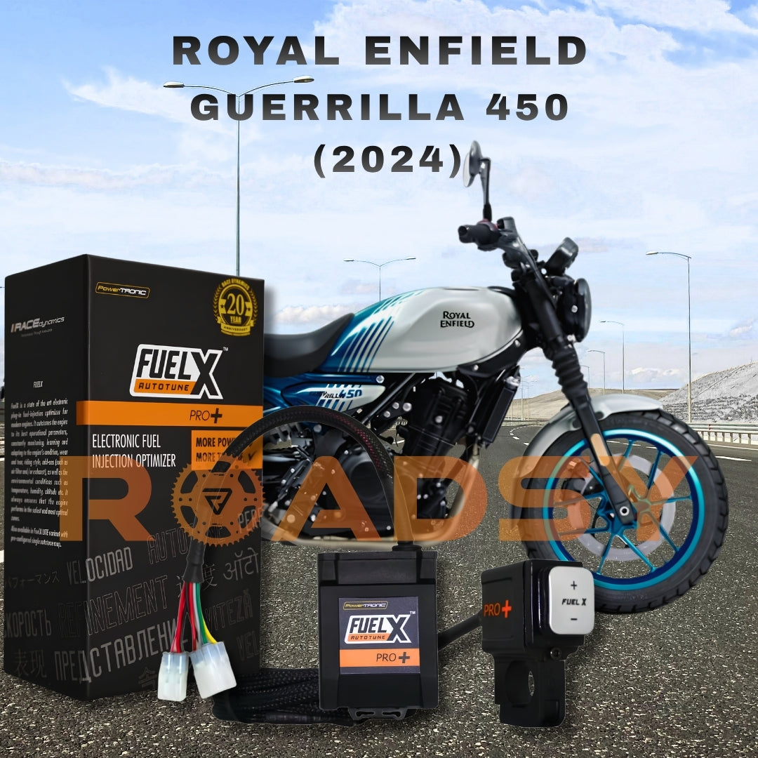 Royal Enfield Guerrilla 450 (2024) FuelX Pro+ - PERFORMANCE UPGRADE