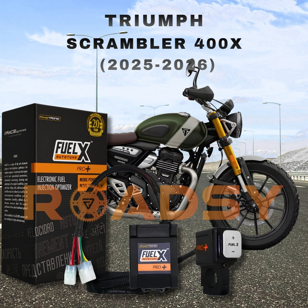 FuelX Pro+ for Triumph Speed 400 / Scrambler 400x - (2025-2026)