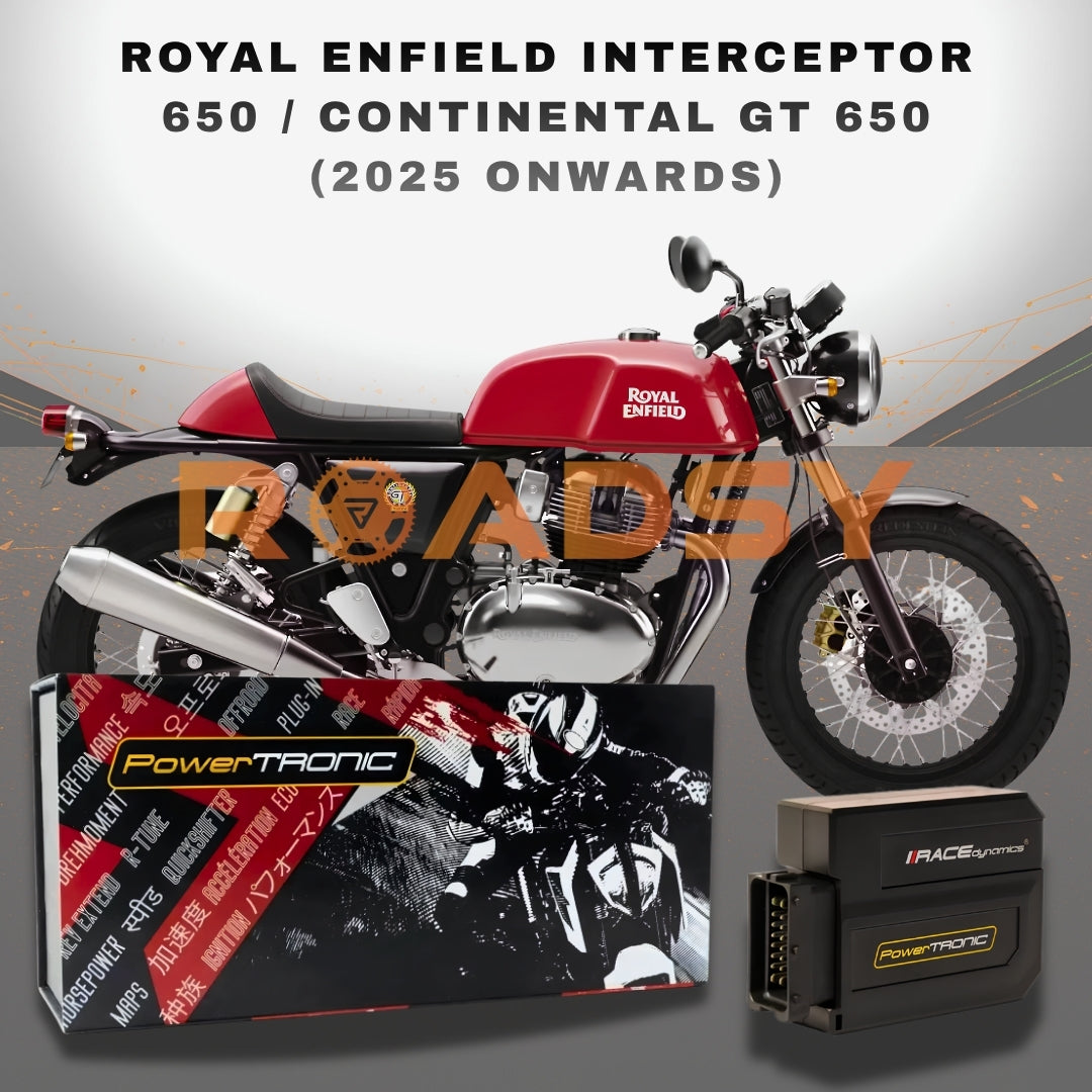 Royal Enfield Interceptor/GT 650 | Dual O2 Sensor (2025 onwards) PowerTRONIC PERFORMANCE ECU