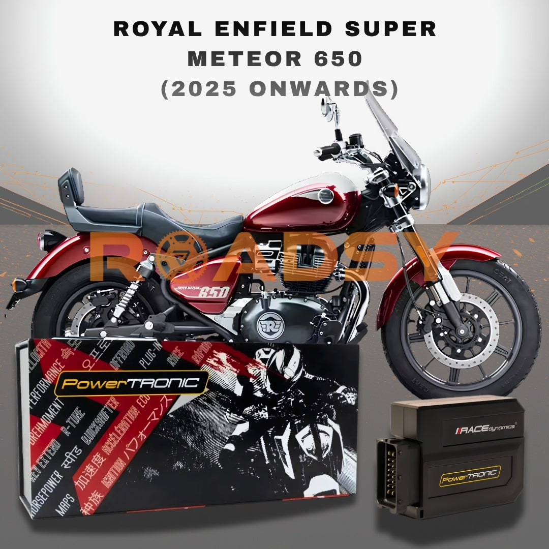 Royal Enfield Super Meteor 650 2025 Model onwards PowerTRONIC PERFORMANCE ECU