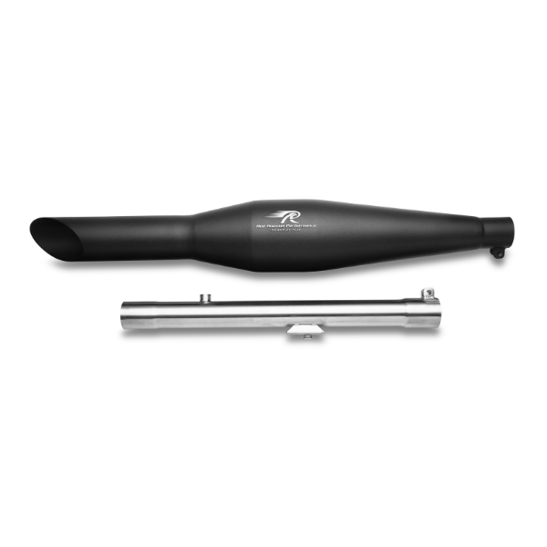 Rumbler Ace Exhaust for Royal Enfield Meteor 350 - Black Finish