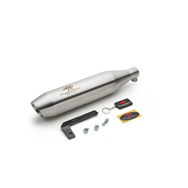 Rumbler Max Exhaust for Royal Enfield Hunter 350 - Matte Finish