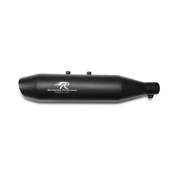 Rumbler Max Exhaust for Royal Enfield Hunter 350 - Black Finish