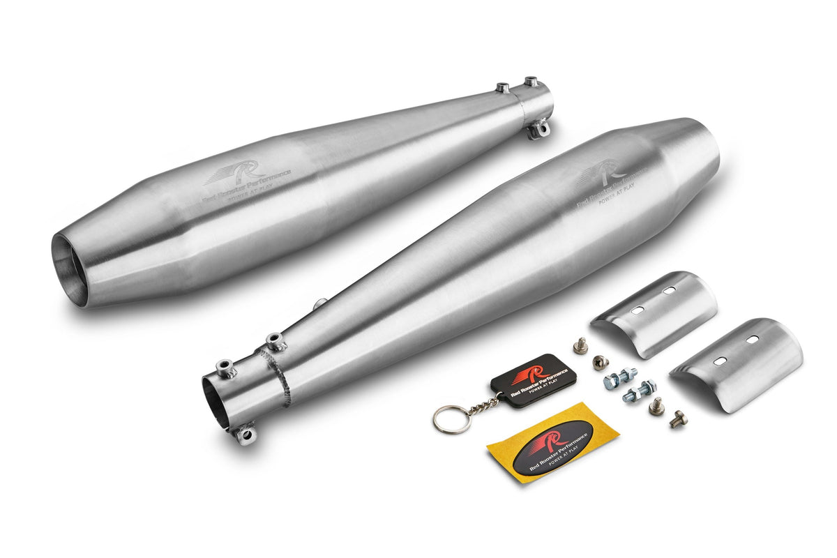 Stellar Exhaust for Royal Enfield Interceptor 650 - Matte Finish