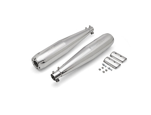 Stellar Pro Exhaust for Royal Enfield Continental GT 650 - Polish Finish