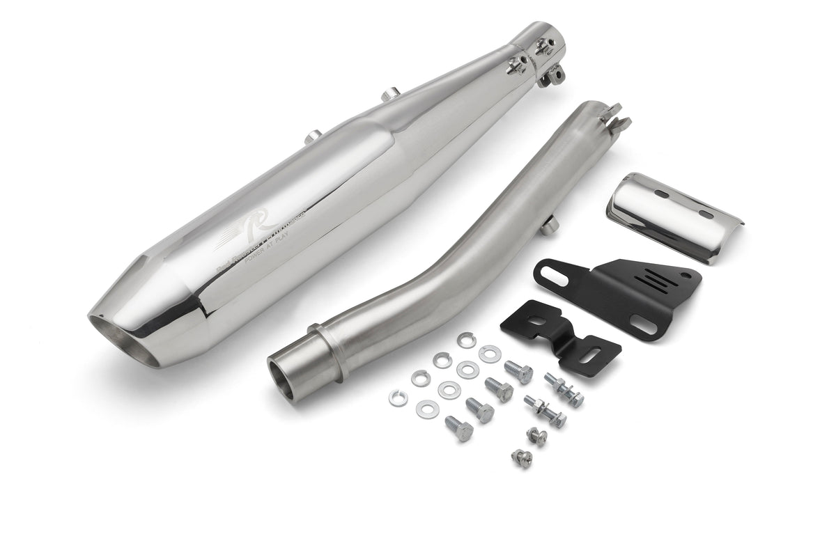 Stellar X Exhaust for Royal Enfield Bear 650 - Polish Finish