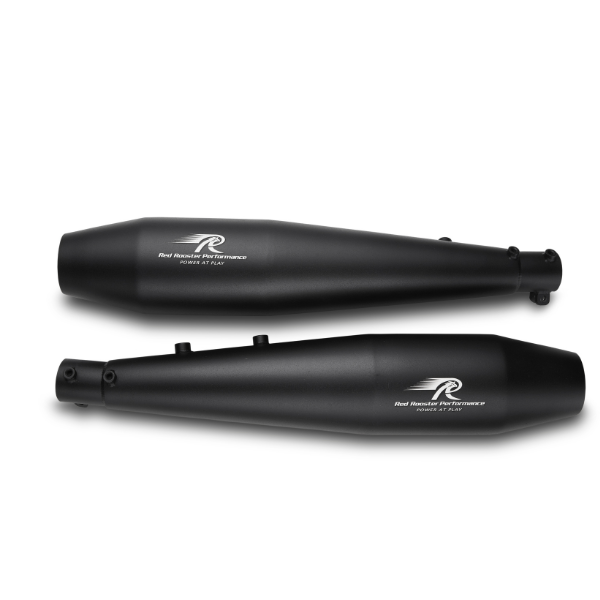 Stellar Exhaust for Royal Enfield Continental GT 650 - Black Finish