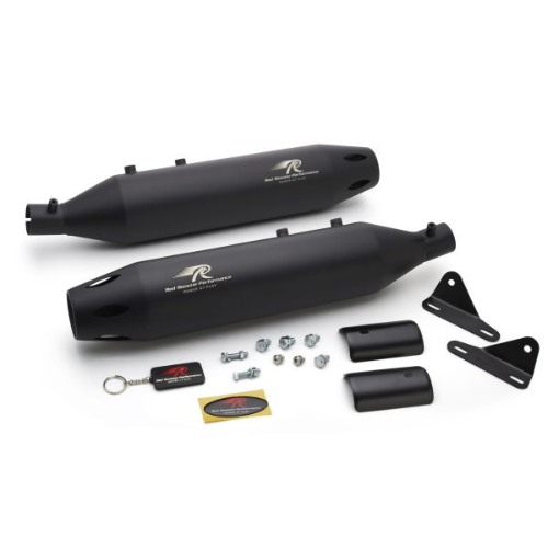 Astral Pro Exhaust for Royal Enfield Super Meteor 650 - Black Finish