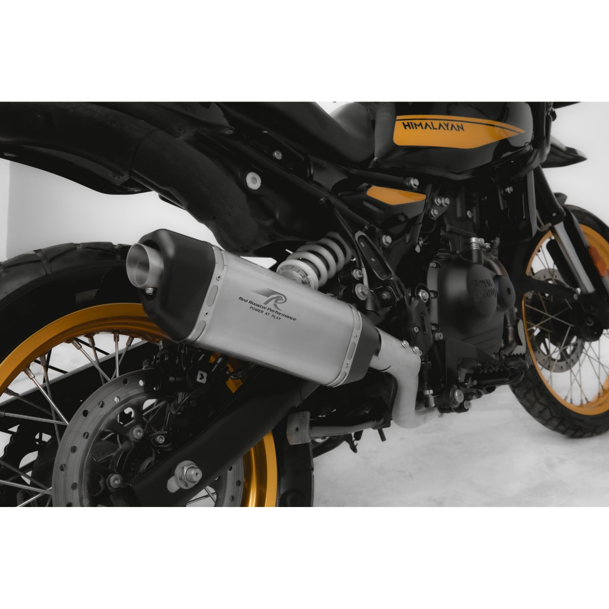 Vertex Pro Exhaust For Royal Enfield Himalayan 450 - Matte Finish
