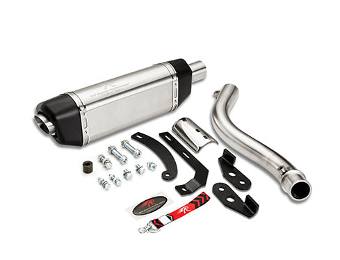 Vertex Pro Exhaust For Royal Enfield Himalayan 450 - Matte Finish