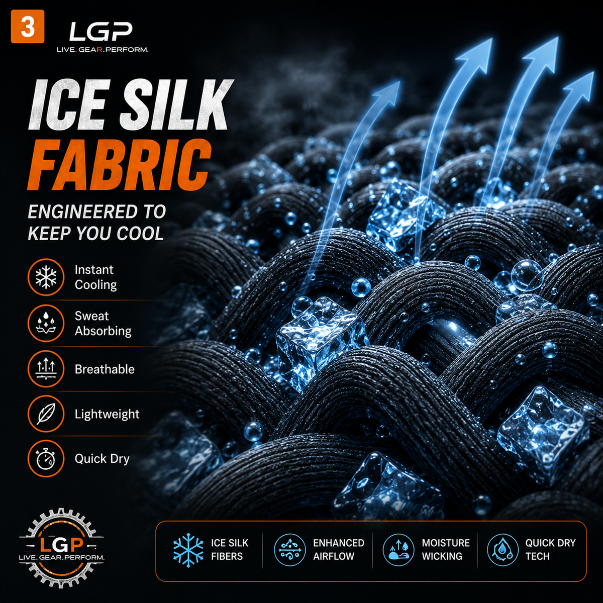 LGP PREMIUM BALACLAVA WITH SLOT FOR EYEGLASS, FEATURES A BREATHING, ICE SHRED INSULATION