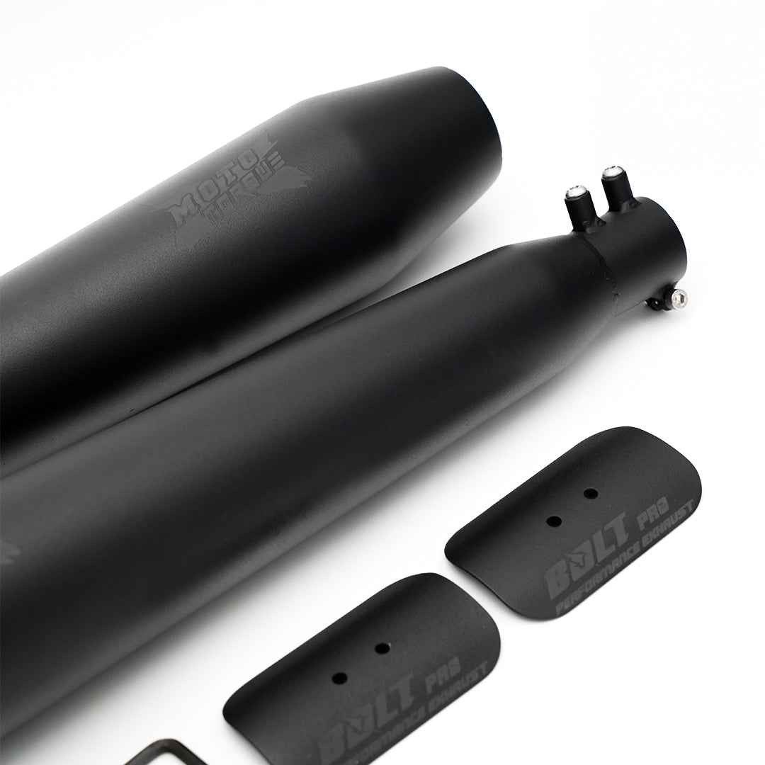 BOLT PRO BLACK EXHAUST FOR INTERCEPTOR 650