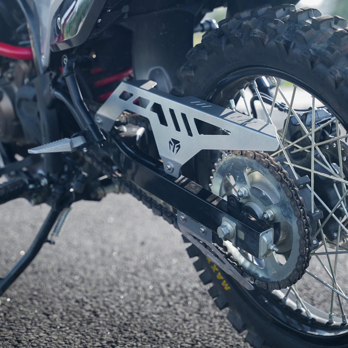 CHAIN GUARD SILVER FOR XPULSE 210