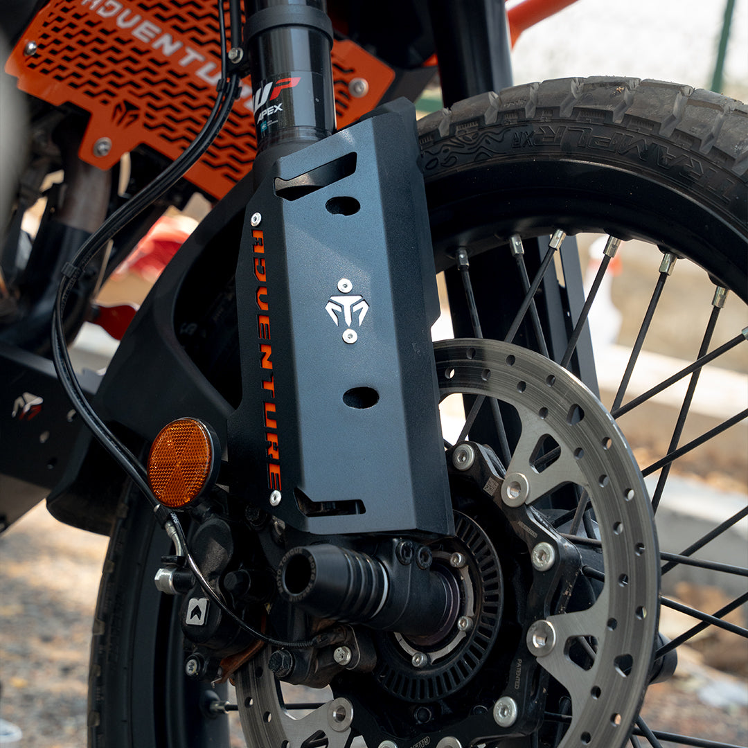 FORK PROTECTORS METAL -BLACK   FOR  2025 FOR KTM 390 Adventure/Adventure X