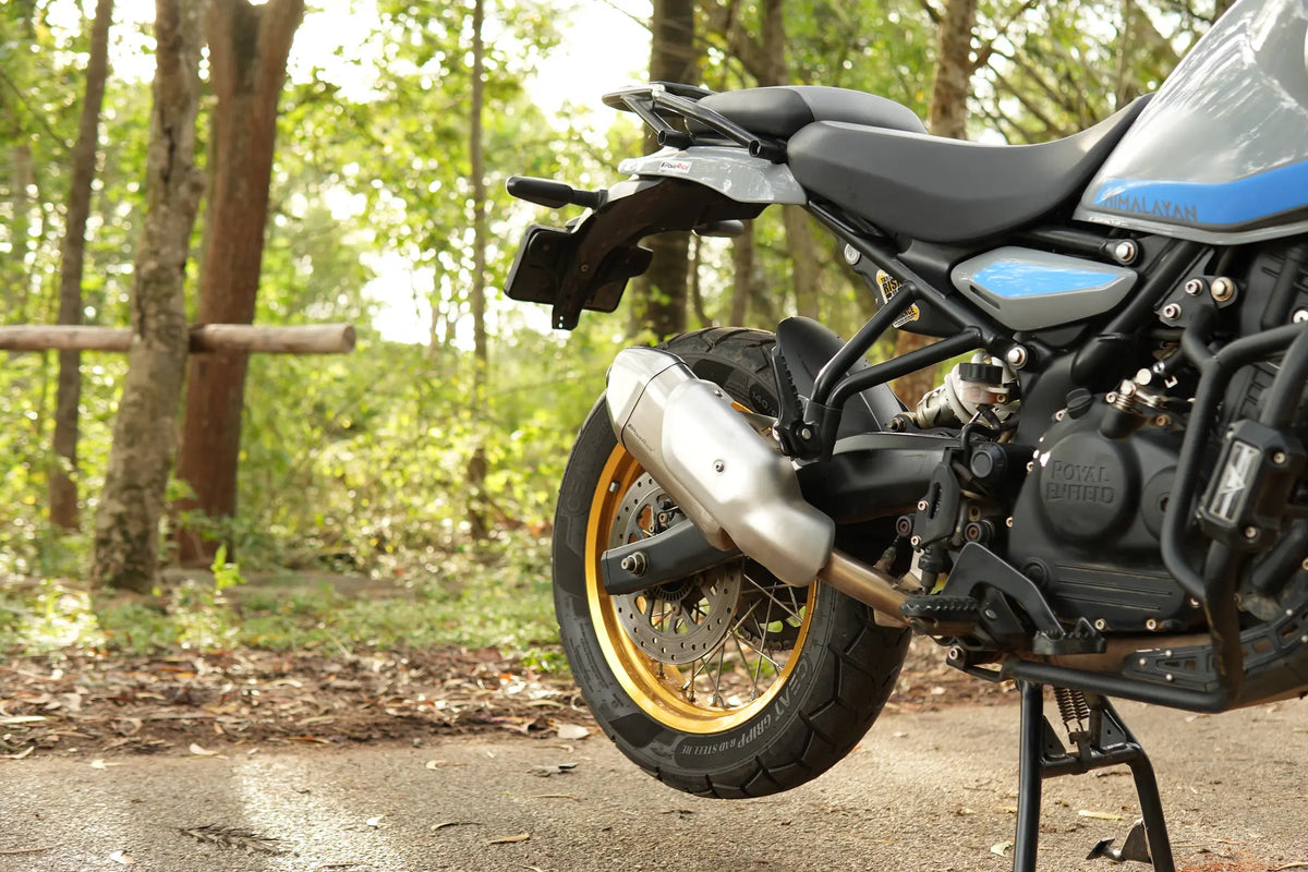 Royal Enfield Himalayan 450 PoweRage Performance Slip-On Exhaust with bend pipe