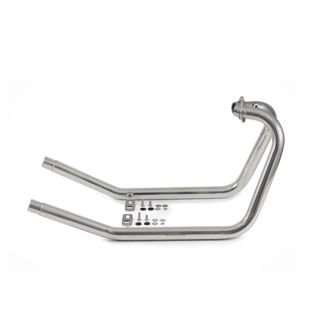 Royal Enfield Continental GT 650 / Interceptor 650 Twins Polish Finish - PoweRage Performance Header pipe (bend pipe)