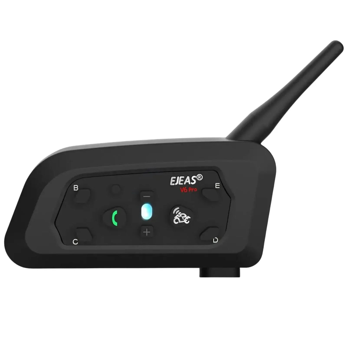 EJEAS V6 Pro Plus Bluetooth Intercom - 800m, DSP Noise Cancel
