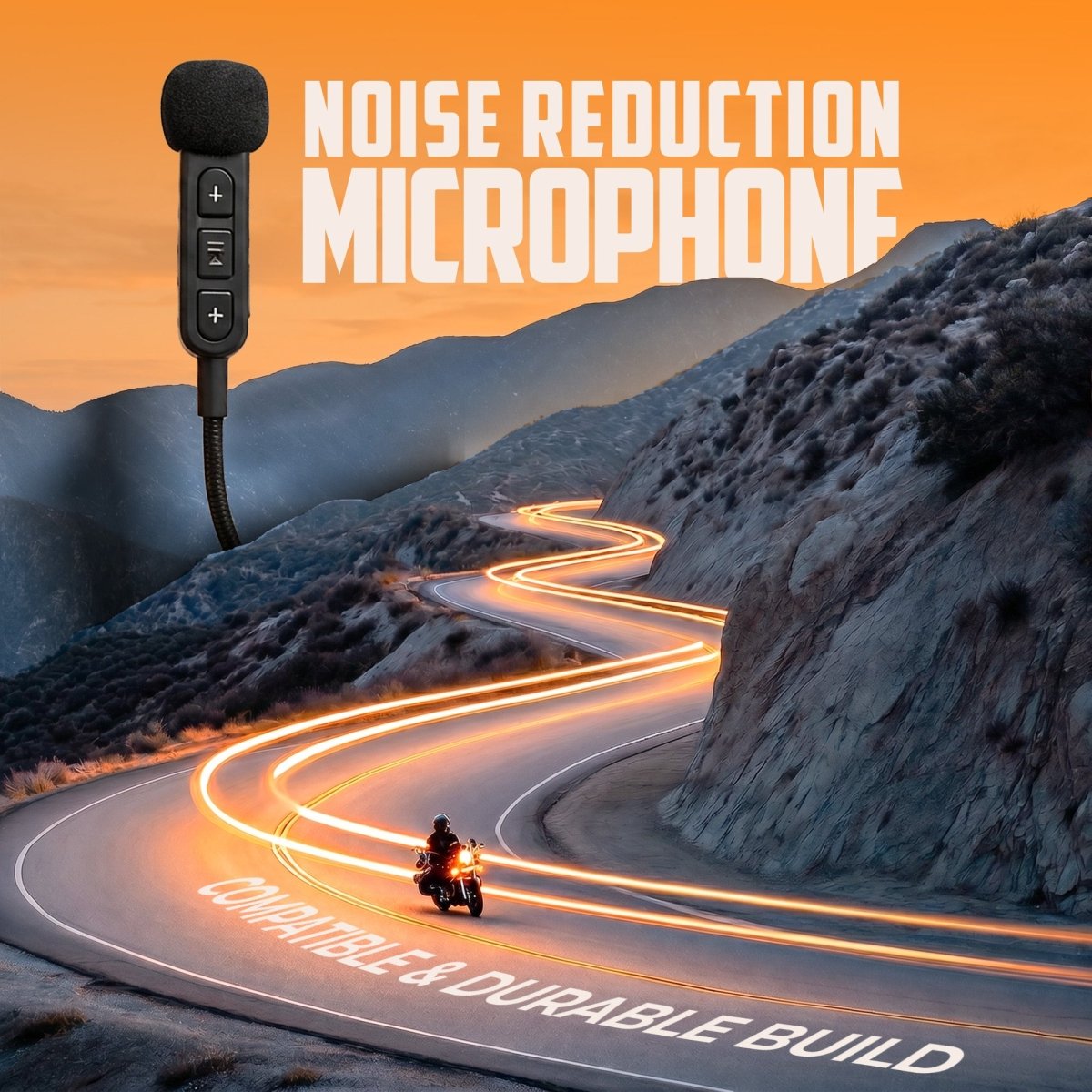 LGP BT30 Bluetooth Helmet Headset IP67 Waterproof | Wireless Bike Helmet Speakers with Mic, Music & Call Control - LGP India