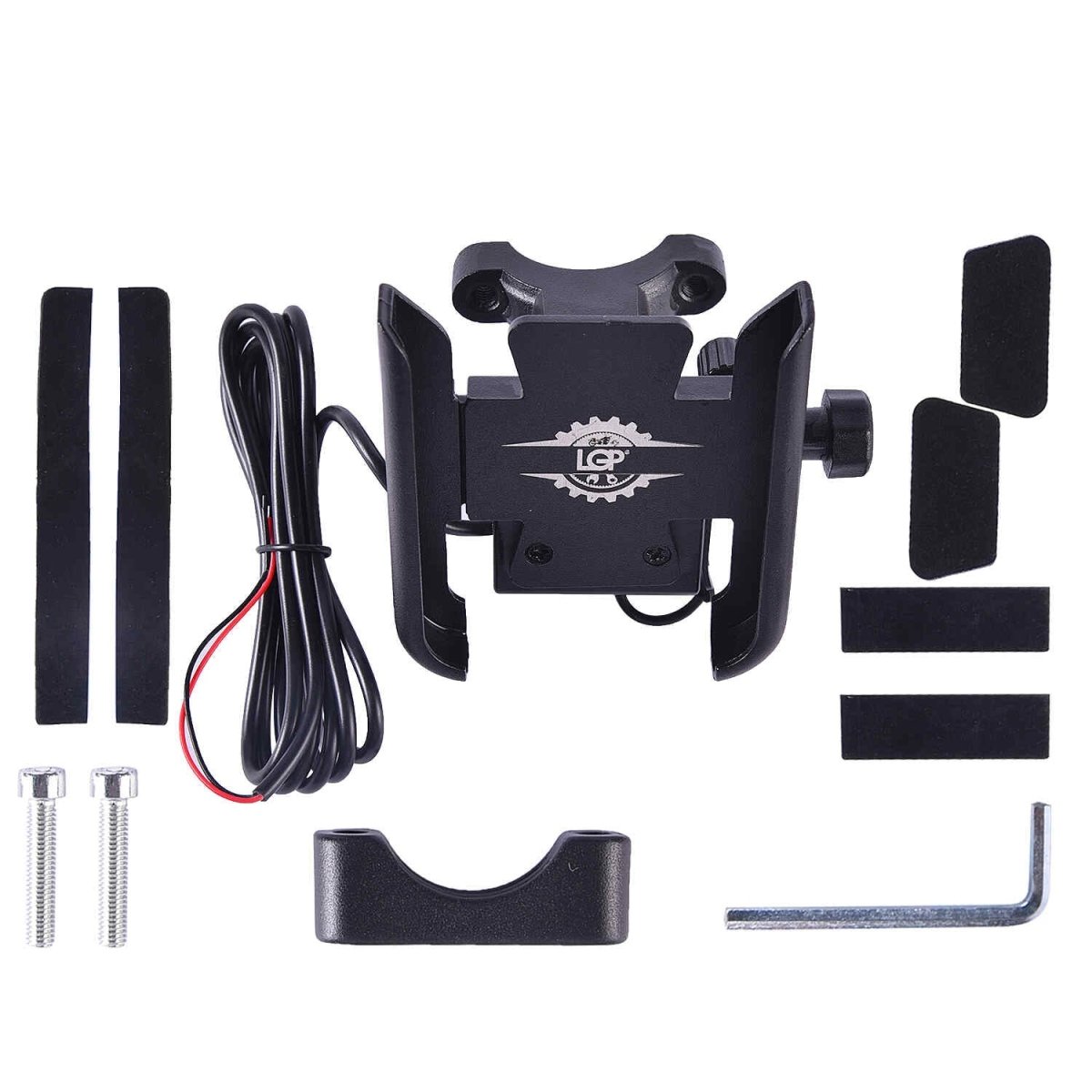 LGP MOBILE HOLDER CNC W-CHARGERMIRROR FITTING - LGP India