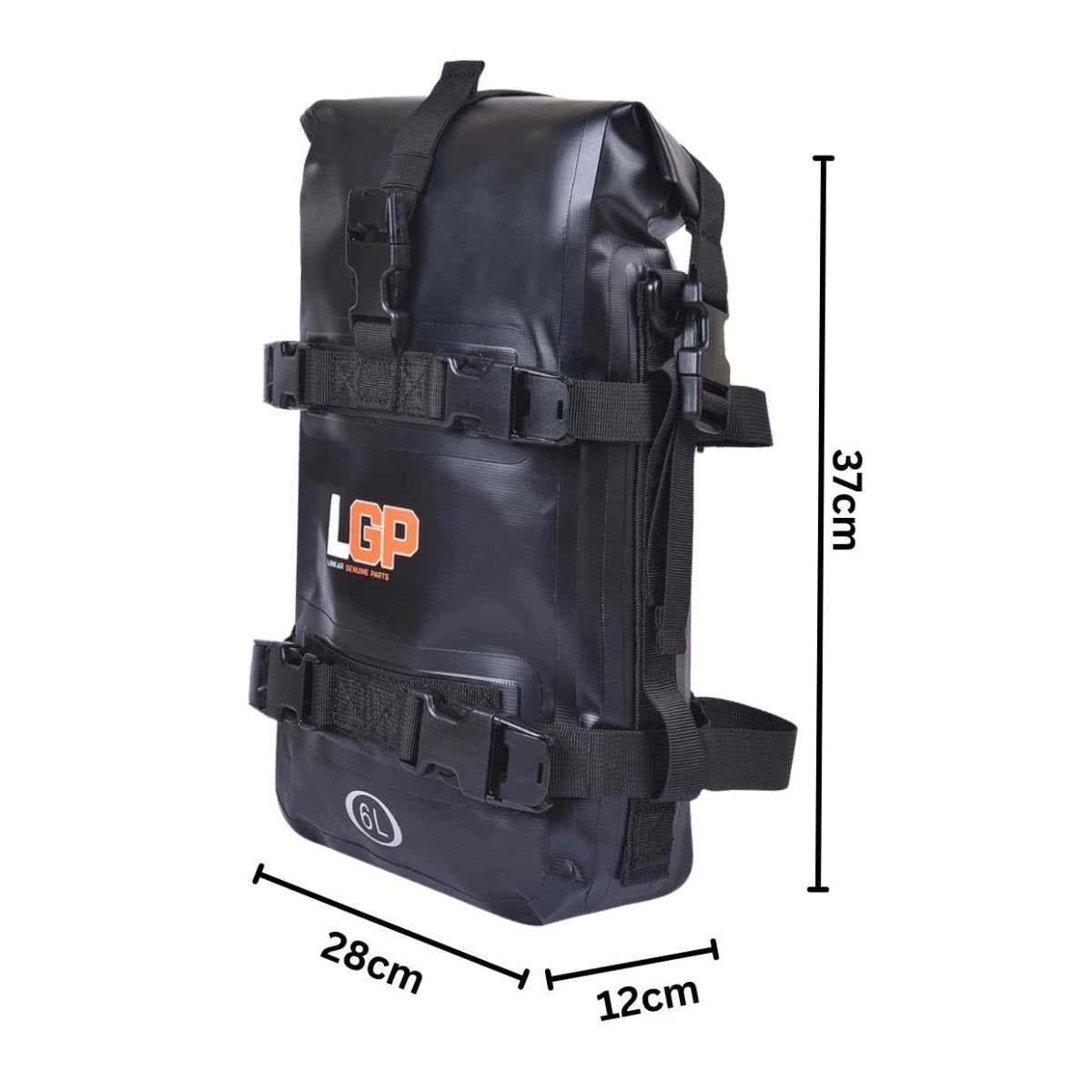 LGP Motorcycle Bumper Bag 6L (TPU Black) - LGP India