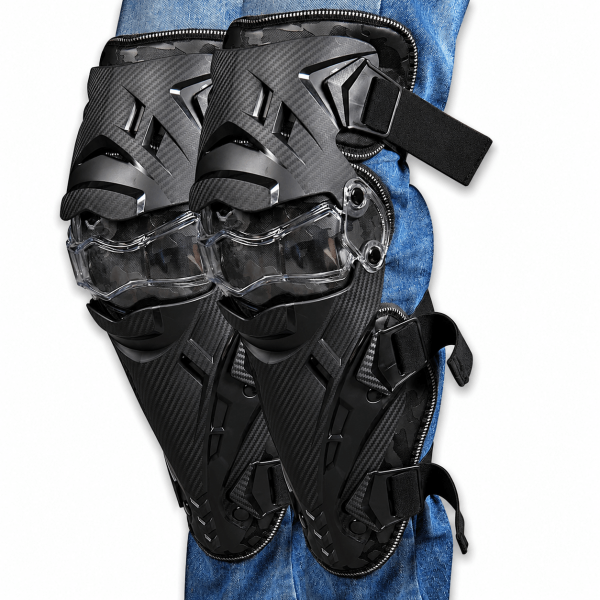 LGP Motorcycle Knee Guard Set of 2 Riding Safety Protection - LGP India