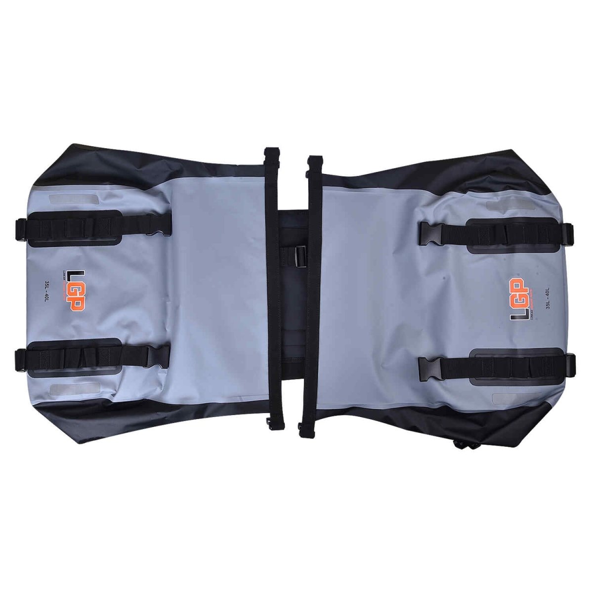 LGP Motorcycle Saddle Bag 35L*2 (Grey) - LGP India