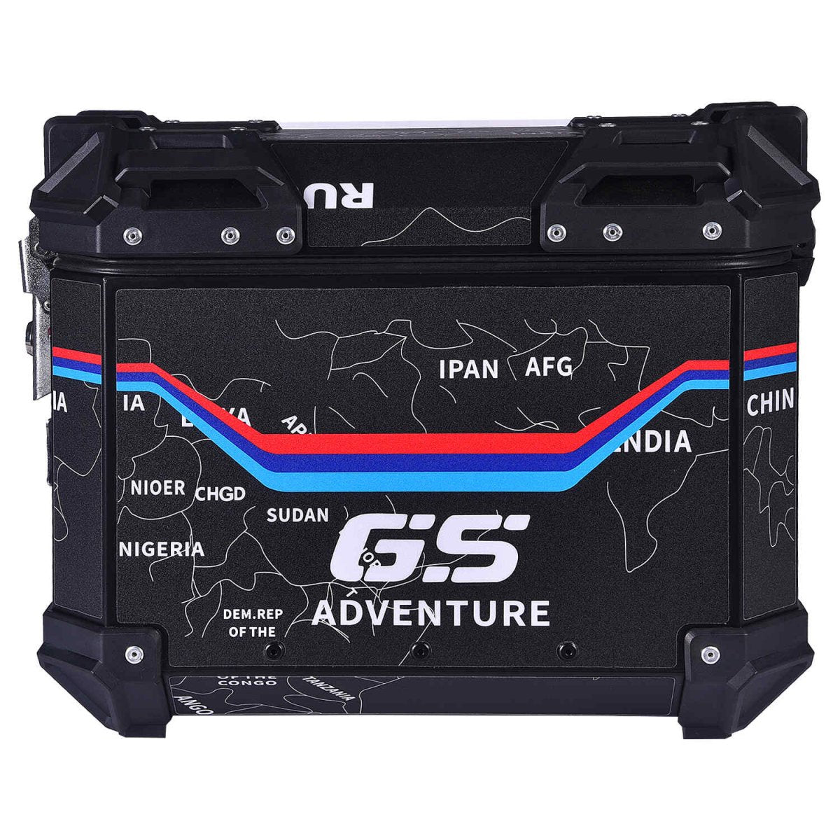 LGP PANNIER BOX 25L BLACK MAP LINE - LGP India