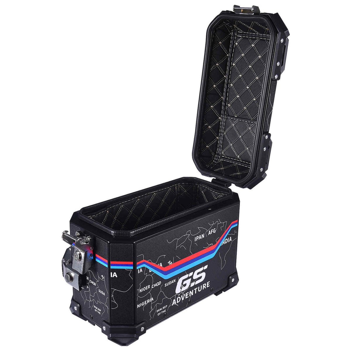 LGP PANNIER BOX 25L BLACK MAP LINE - LGP India