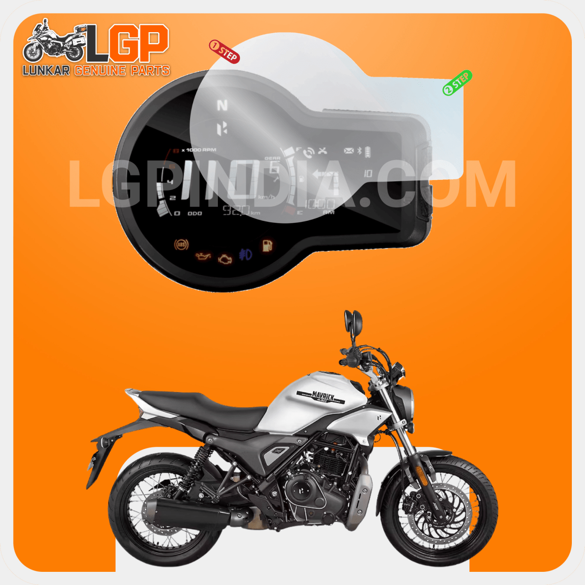 LGP SCREEN GUARD DISPLAY PROTECTOR HEROHERO MAVRICK - LGP India