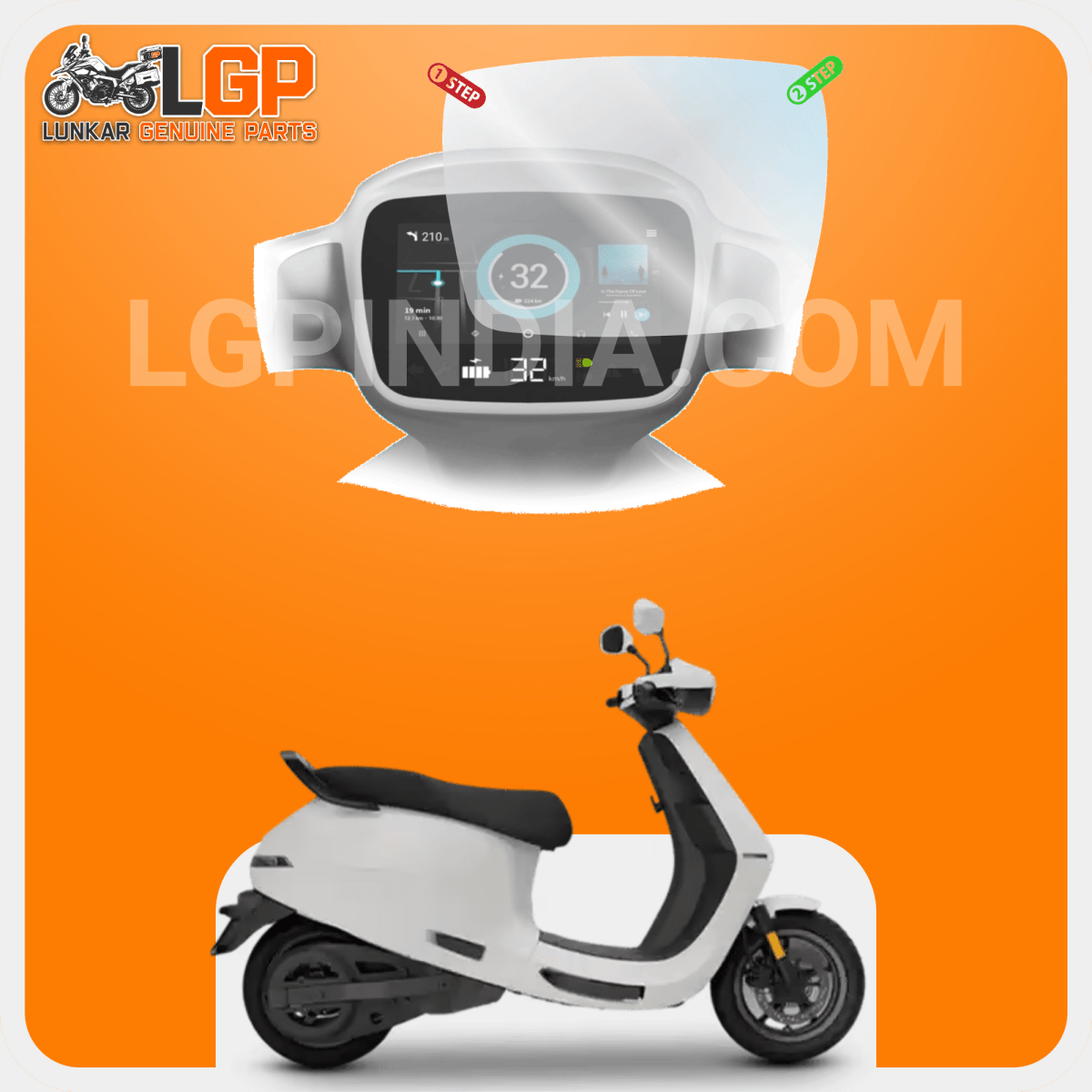 LGP SCREEN GUARD DISPLAY PROTECTOR OLAOLA S1 & S1 PRO ( GEN 01 / GEN 02 / GEN 03 ) - LGP India