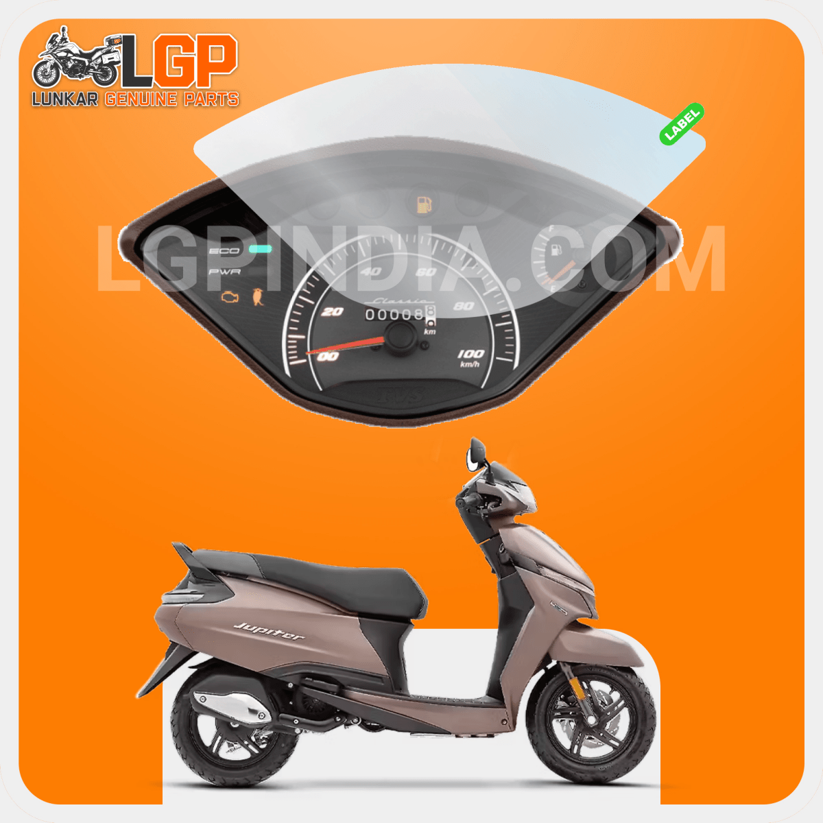 LGP SCREEN GUARD DISPLAY PROTECTOR TVSJUPITER 110 JUPITER CLASSIC 110 - LGP India