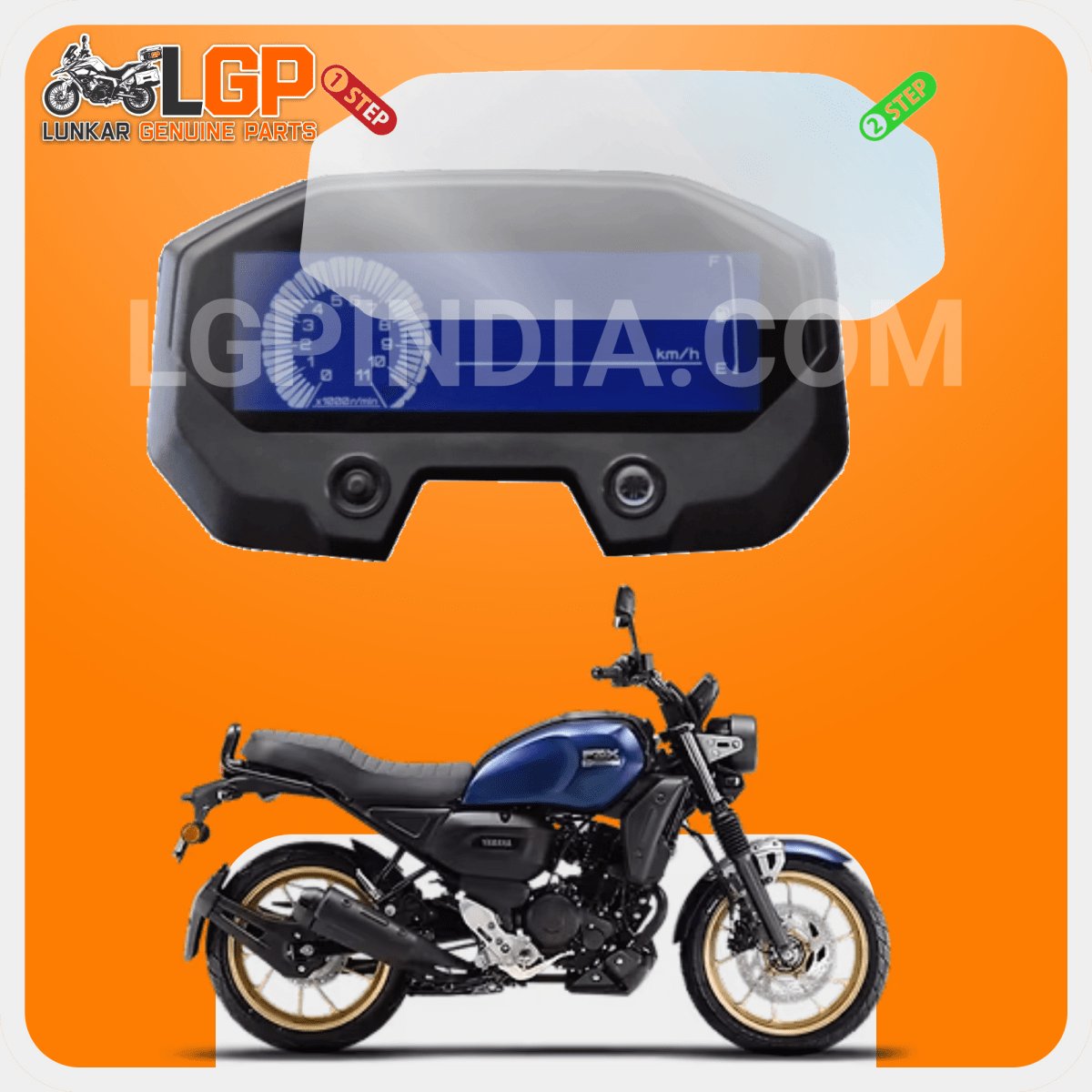 LGP SCREEN GUARD DISPLAY PROTECTOR YAMAHAFZ X - LGP India