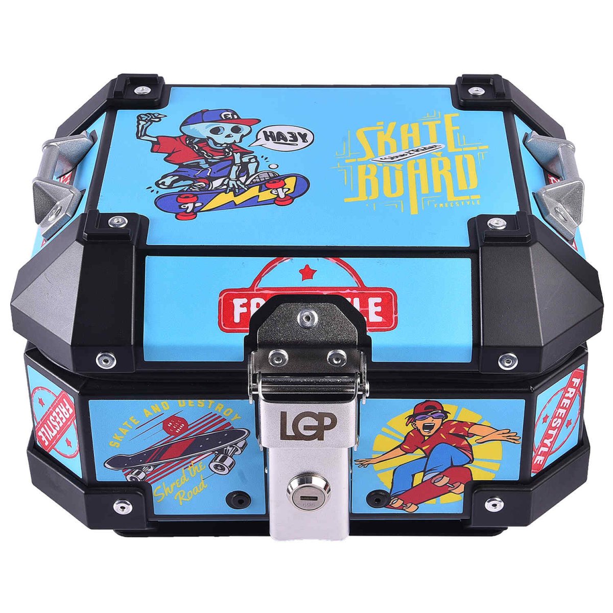 LGP TOP BOX 10L GRAPHICSBLUE GRAPHIC - LGP India