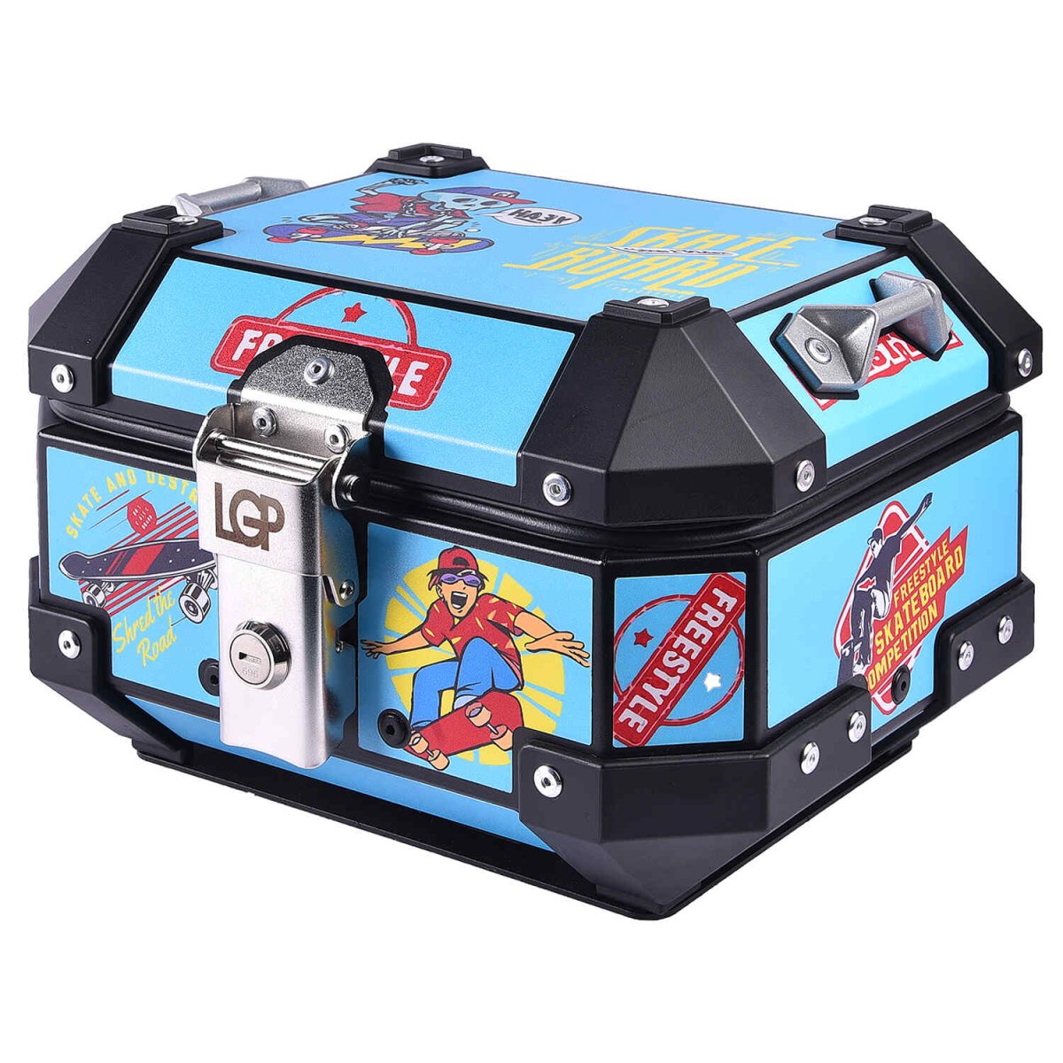 LGP TOP BOX 10L GRAPHICSBLUE GRAPHIC - LGP India
