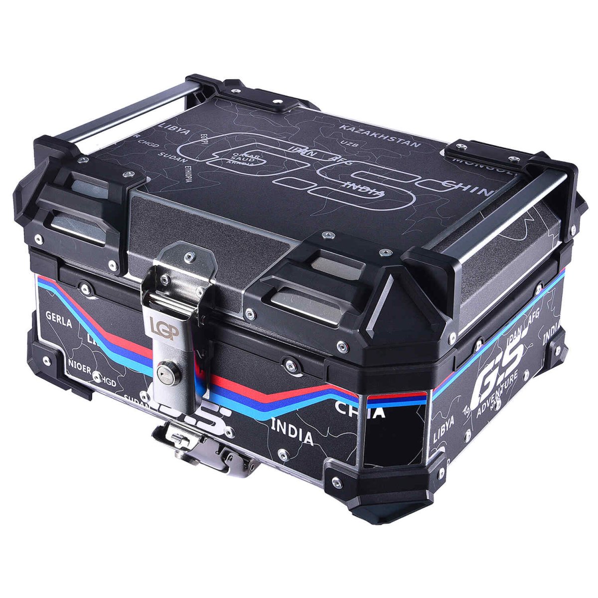 LGP TOP BOX 25L GRAPHICSBLACK MAP LINE - LGP India
