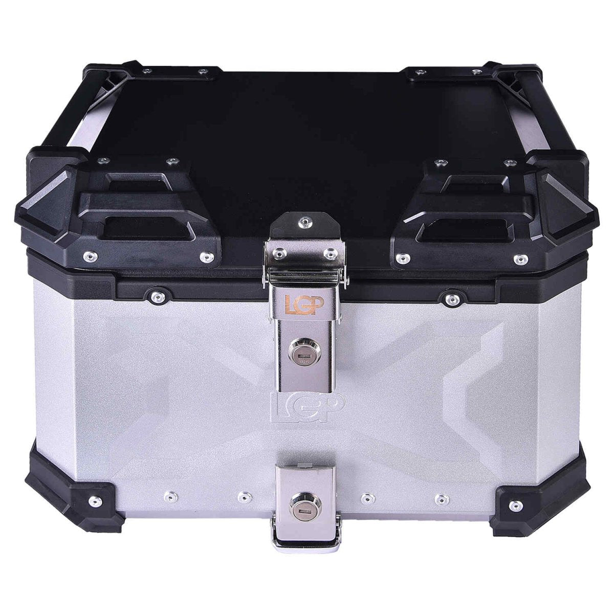 LGP TOP BOX 36L TYPE X WITH BACKRESTSilver - LGP India