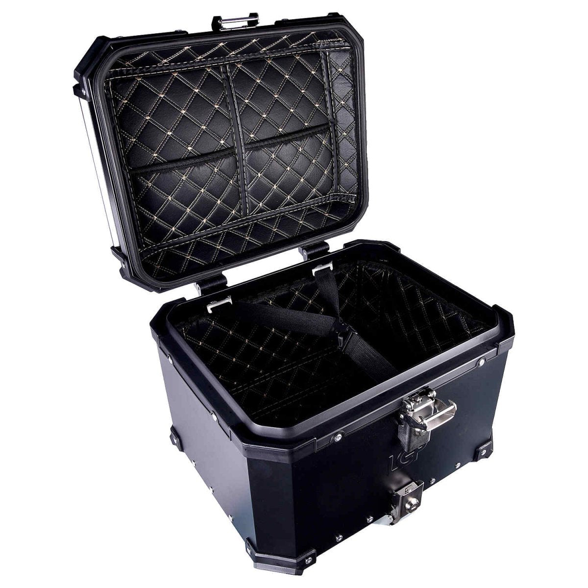 LGP TOP BOX 36L WITH BACKRESTBlack - LGP India