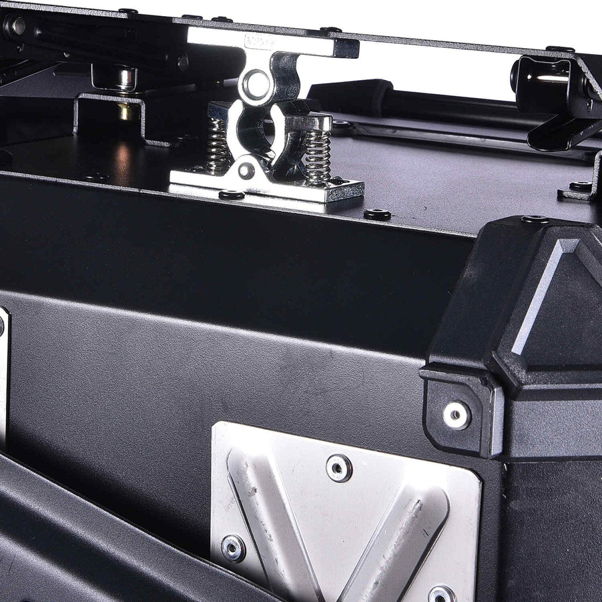 LGP TOP BOX 45L BLACK ARMOURED WITH BACKREST - LGP India