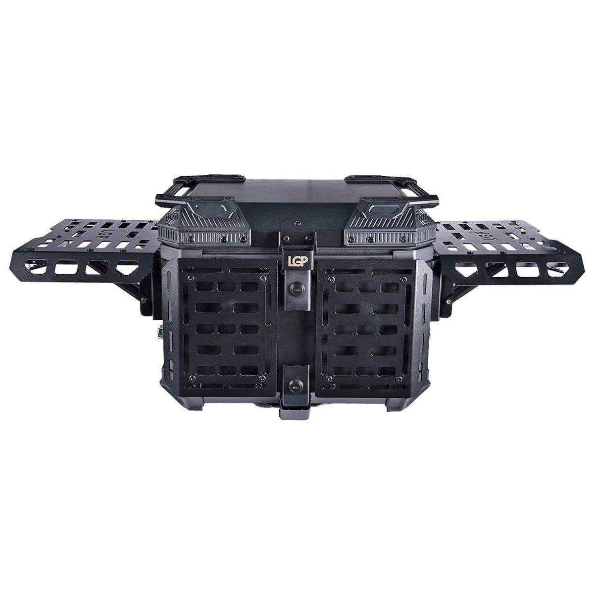 LGP TOP BOX 45L BLACK ARMOURED WITH BACKREST - LGP India